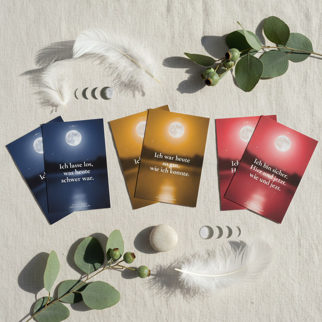 Ich darf loslassen — Das Set · Affirmationskarten + Journal für mehr innere Ruhe