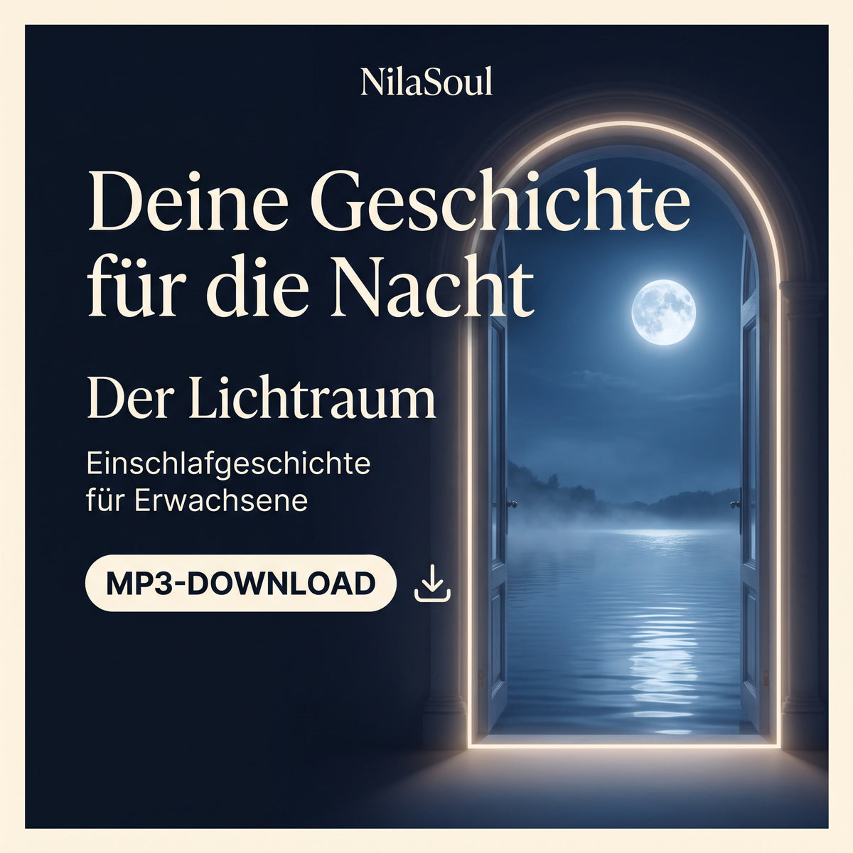 Einschlafgeschichte für Erwachsene als MP3 – Der nächtliche Lichtraum