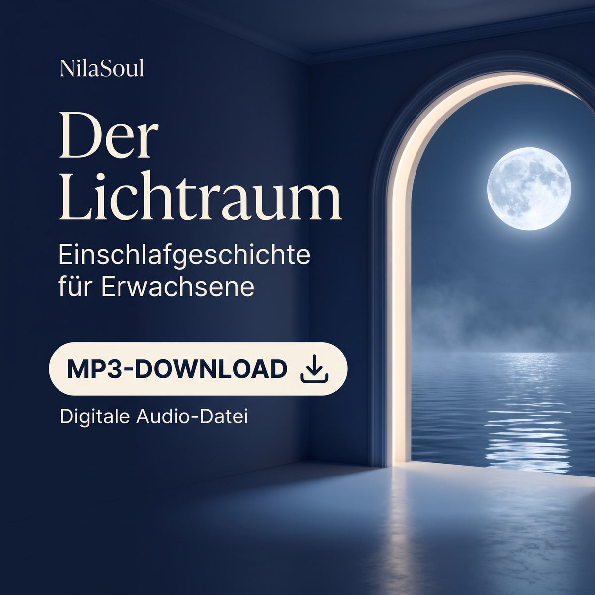 Einschlafgeschichte für Erwachsene als MP3 – Der nächtliche Lichtraum